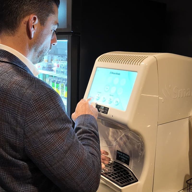 Hydr8 Team testing out new hydration station