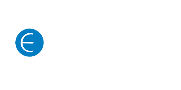 Englewood Health logo featuring a blue circle with a stylized white "e" next to the words "Englewood Health" in light gray text.
